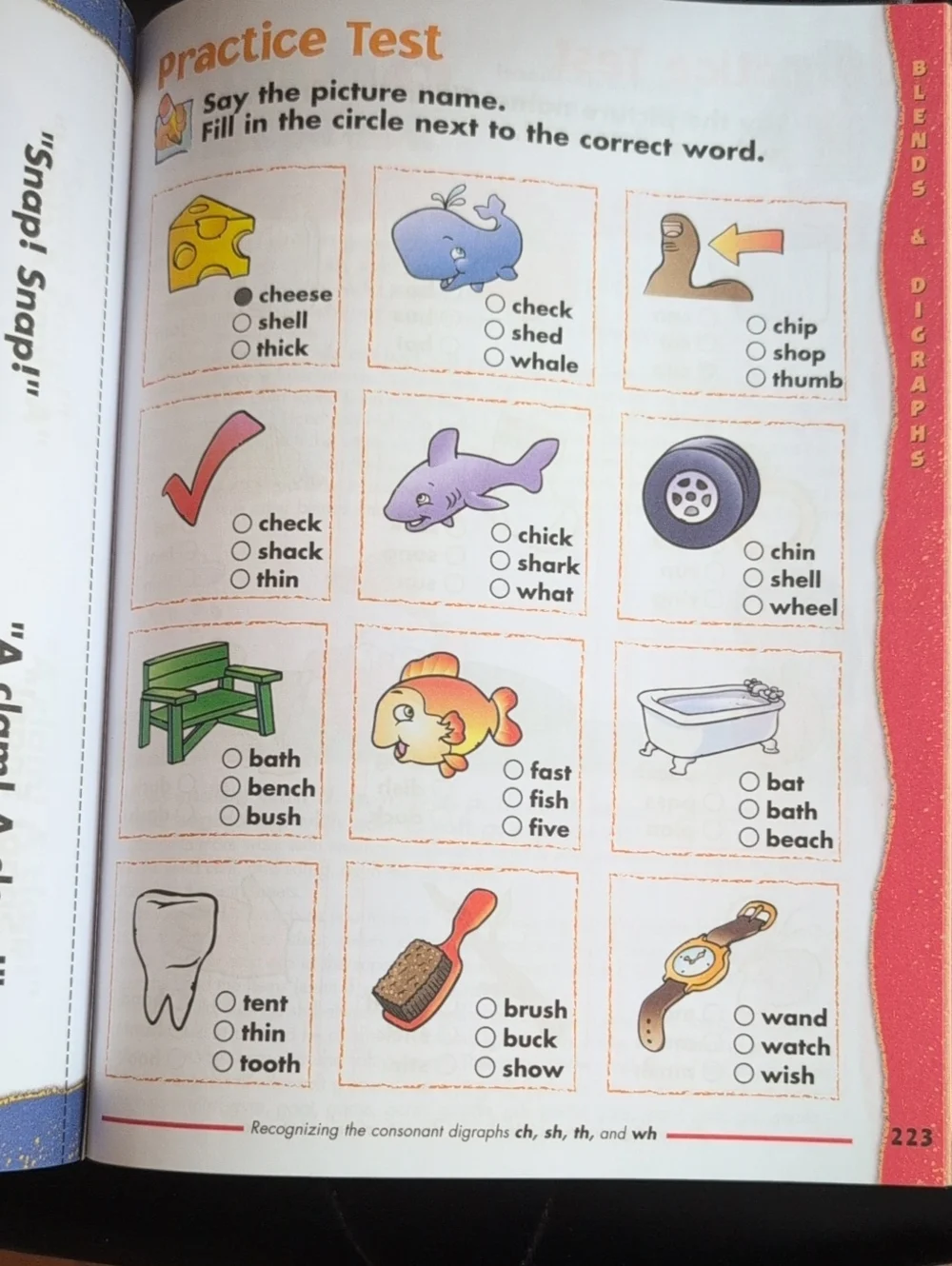Learn Every Day Phonics Activity Book for Kids - Colorful Pink & Purple